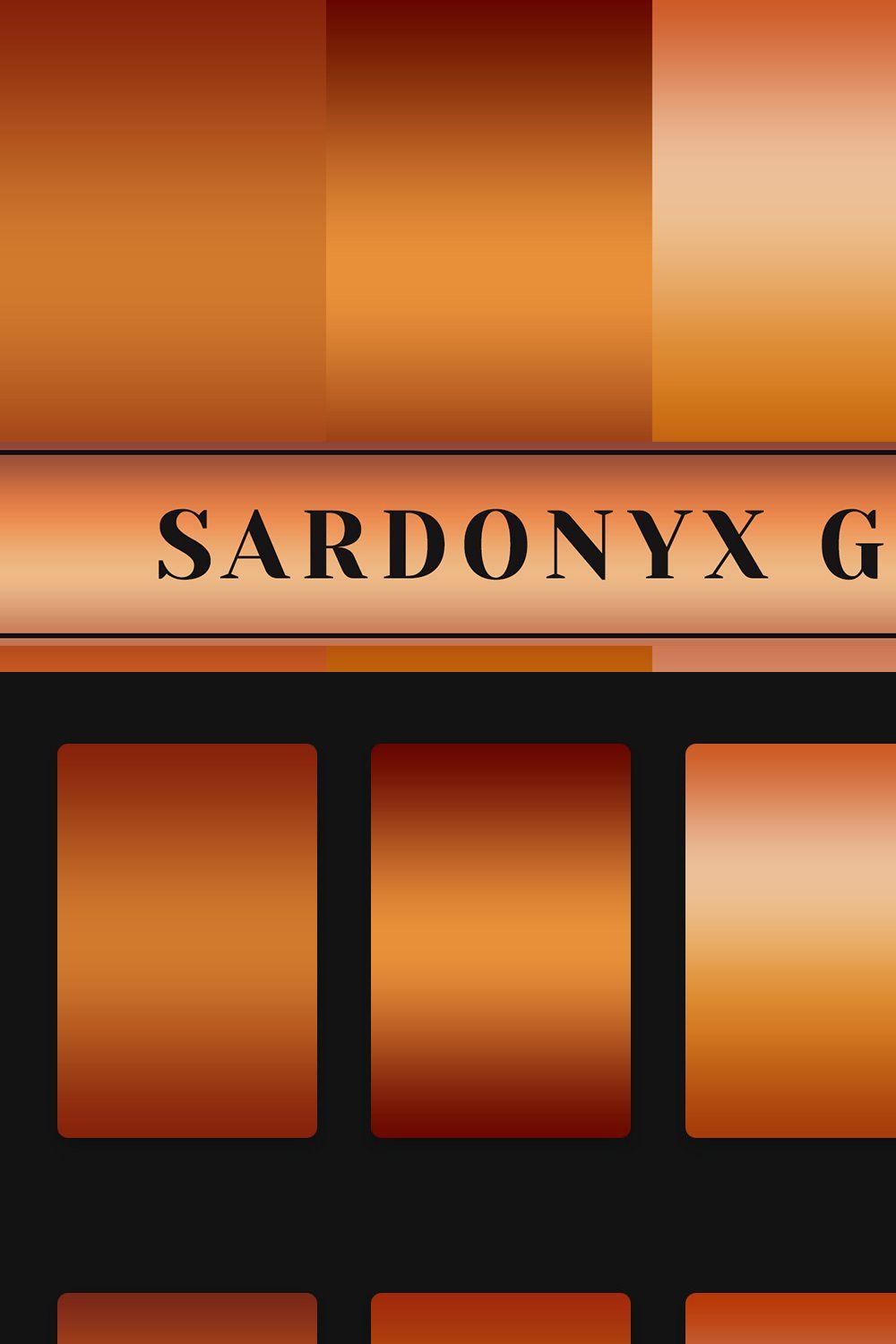 Sardonyx Gradients pinterest preview image.