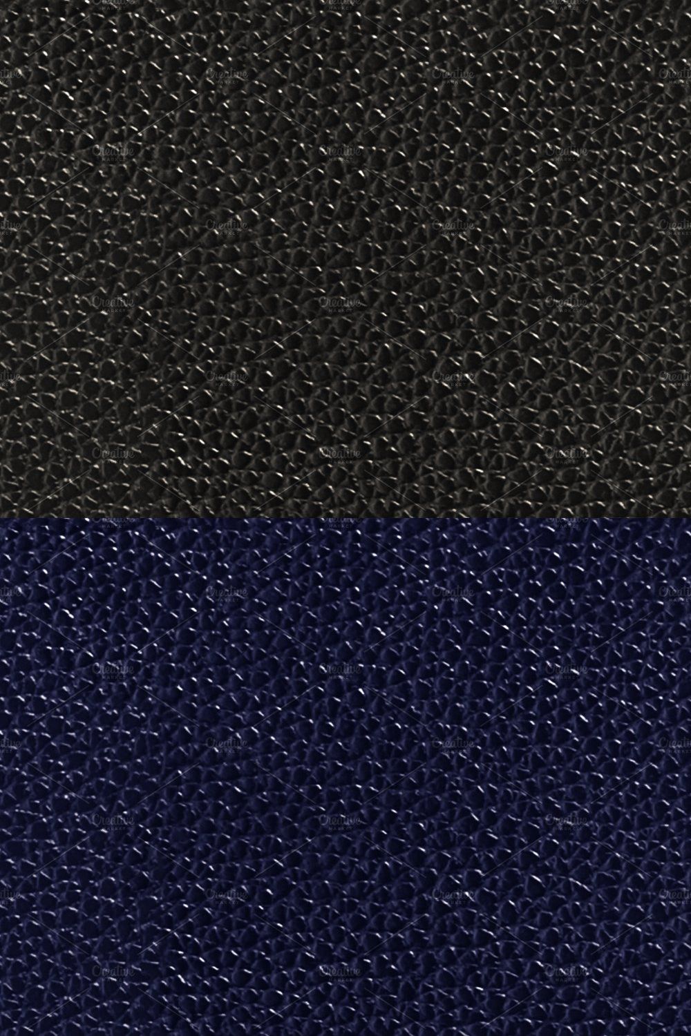 Set of 5 Leather Texures pinterest preview image.