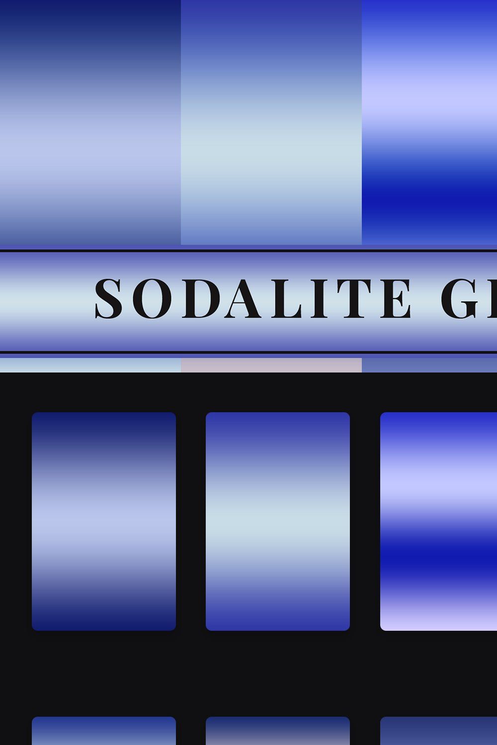 Sodalite Gradients pinterest preview image.