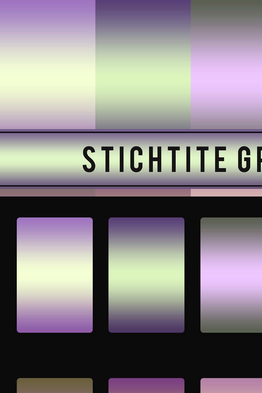 Stichtite Gradients pinterest preview image.