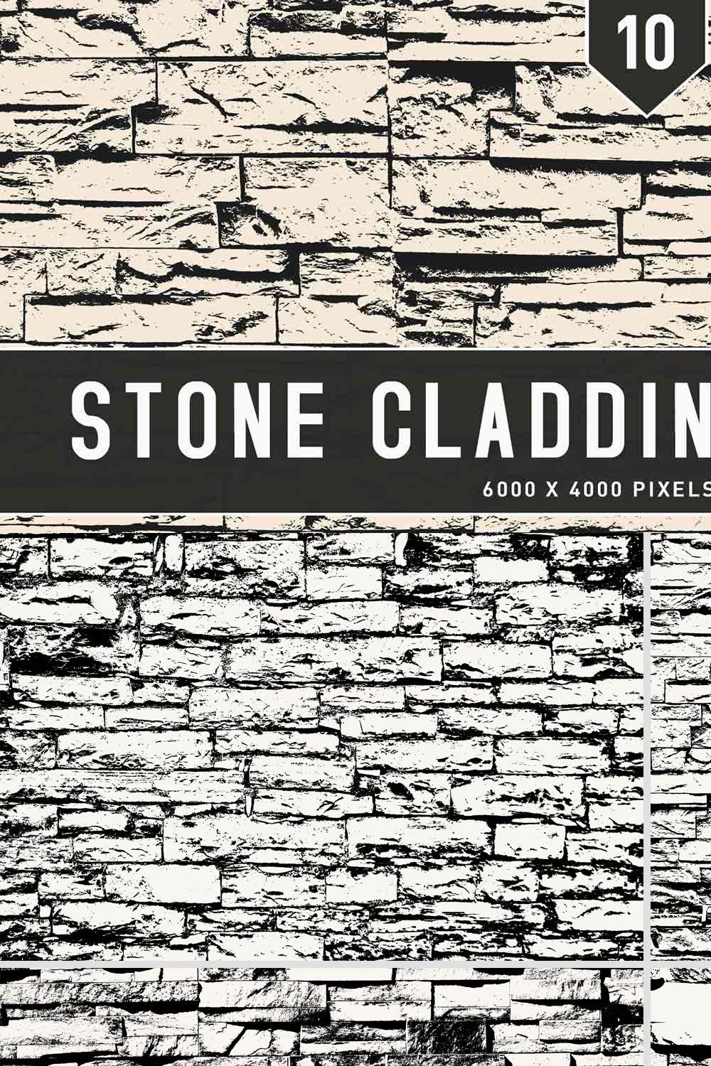 Stone Cladding Textures pinterest preview image.