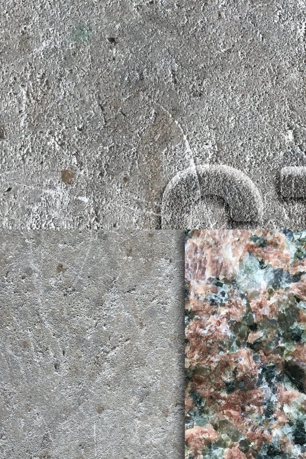 Stone textures pinterest preview image.