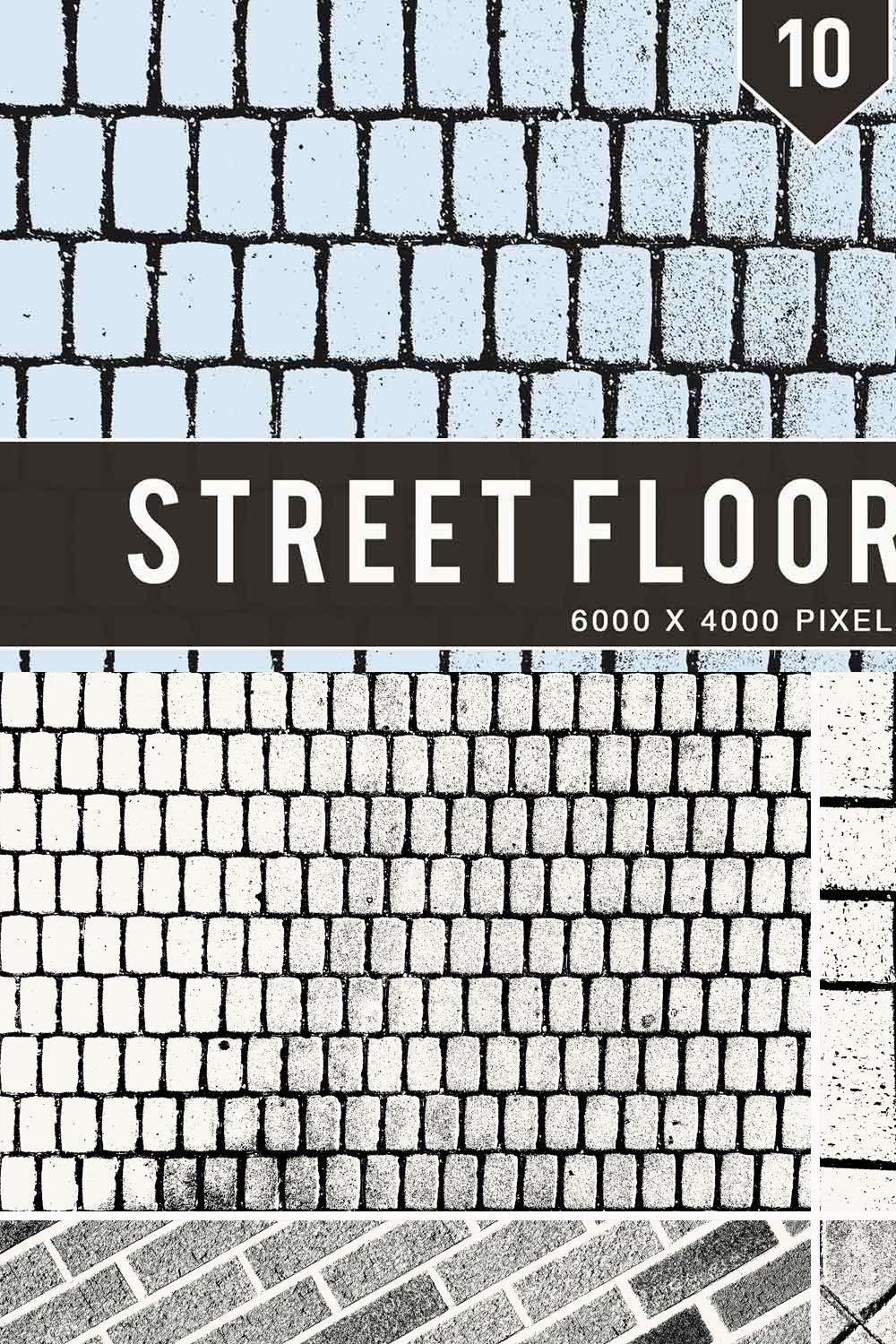 Street Floor Textures pinterest preview image.