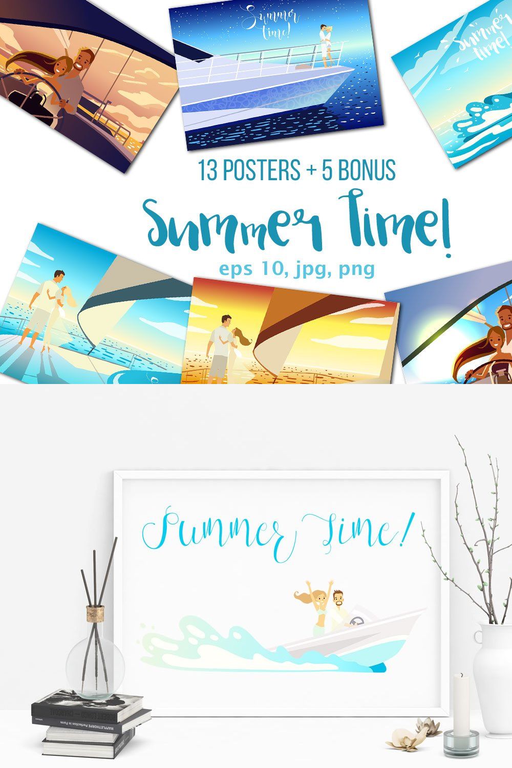 Summer Time! pinterest preview image.