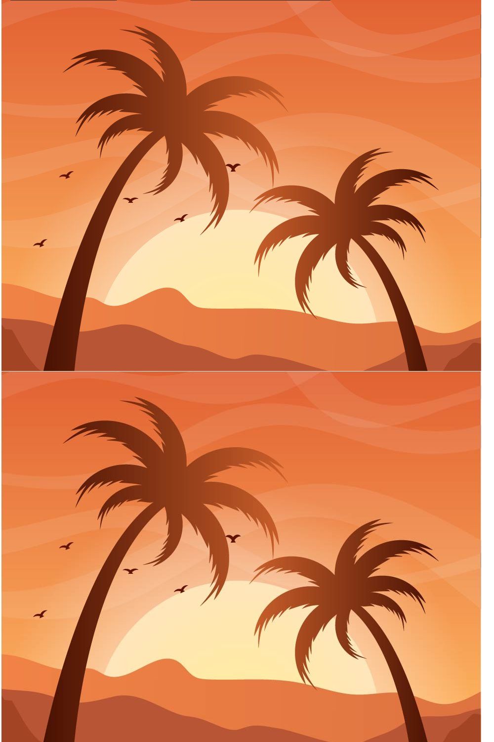 sunset clipart pinterest preview image.