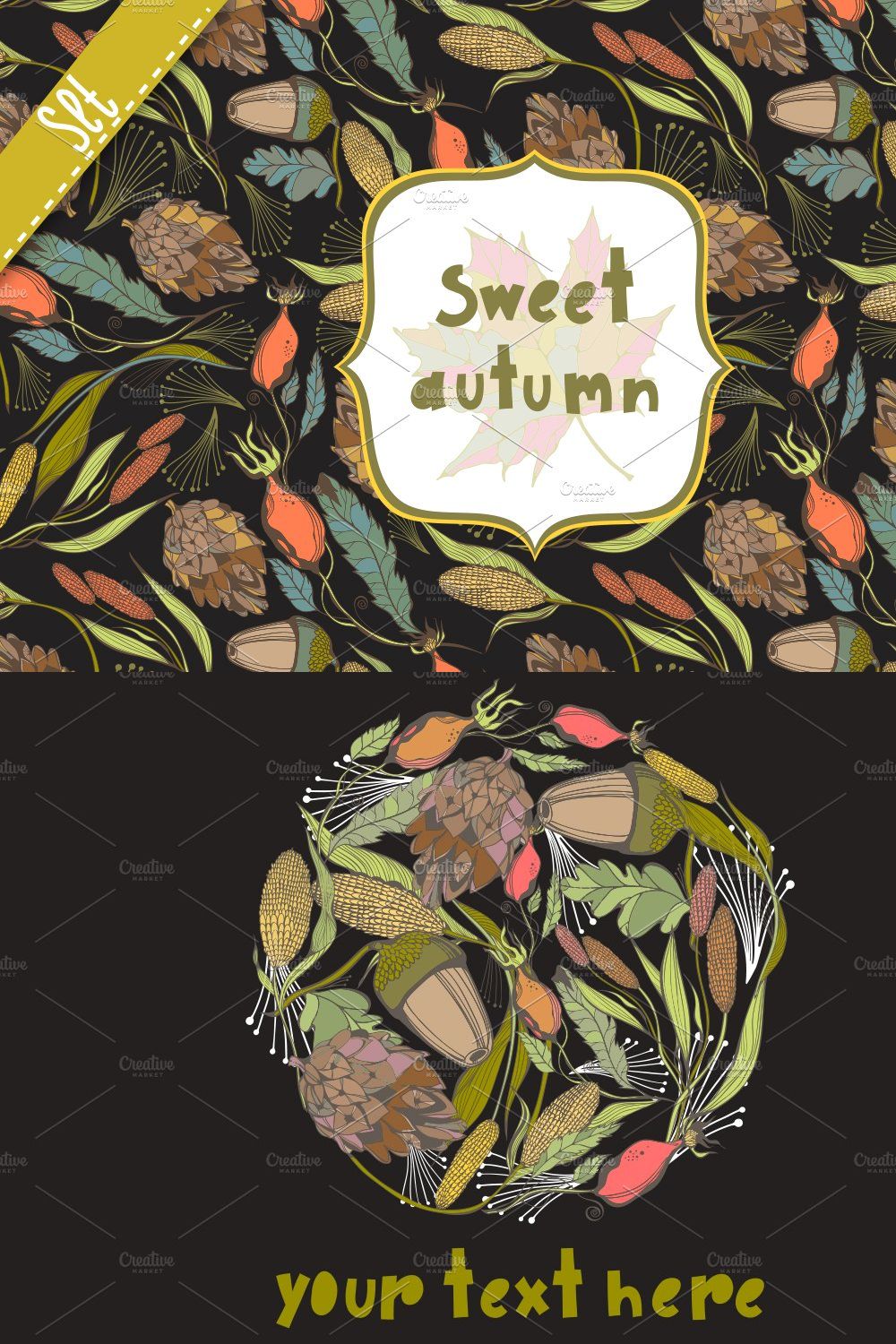 Sweet autumn pinterest preview image.