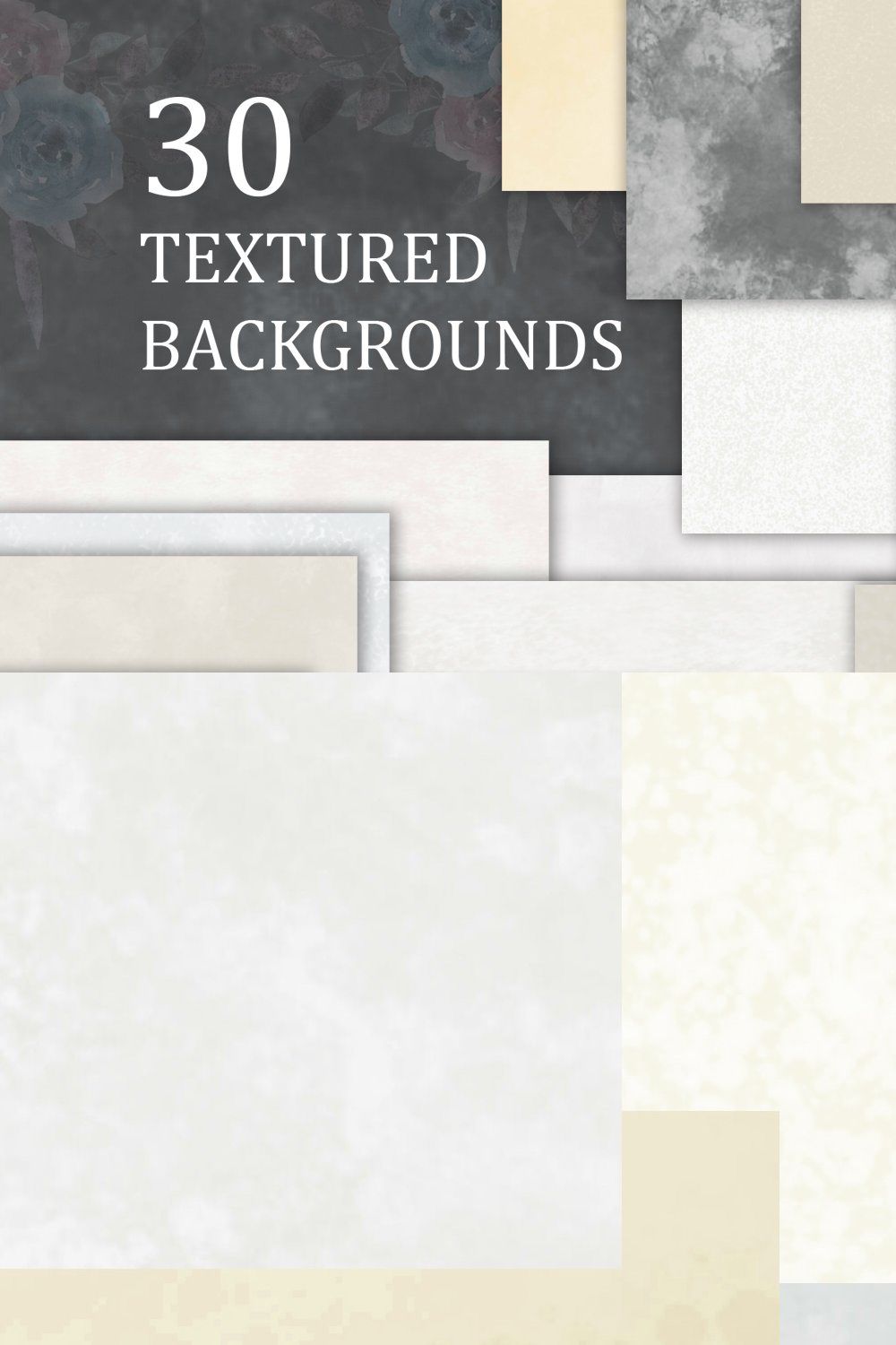 Textured Backgrounds pinterest preview image.
