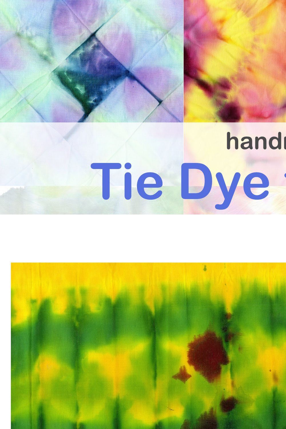 Tie Dye textures 3 pinterest preview image.