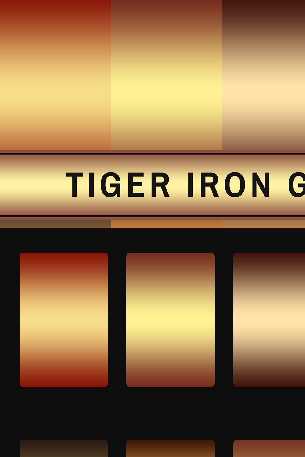 Tiger Iron Gradients pinterest preview image.