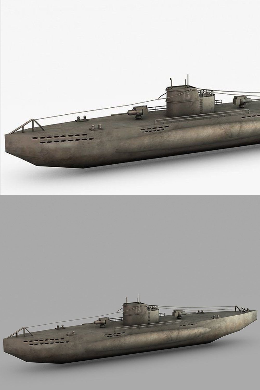 U-boat WWII Submarine pinterest preview image.