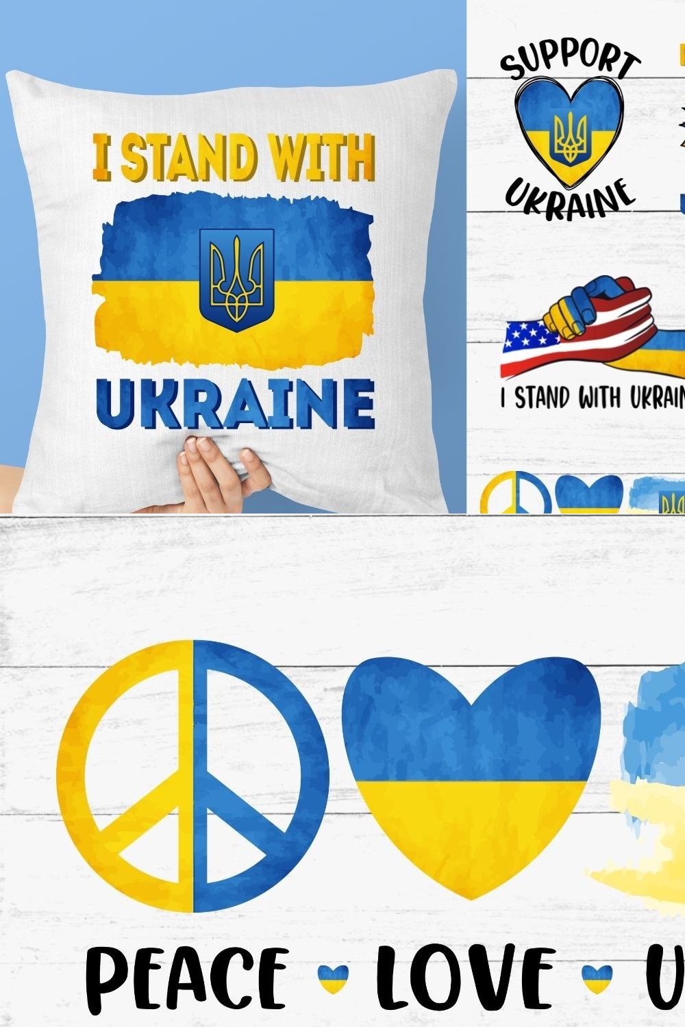 Ukraine Sublimation pinterest preview image.