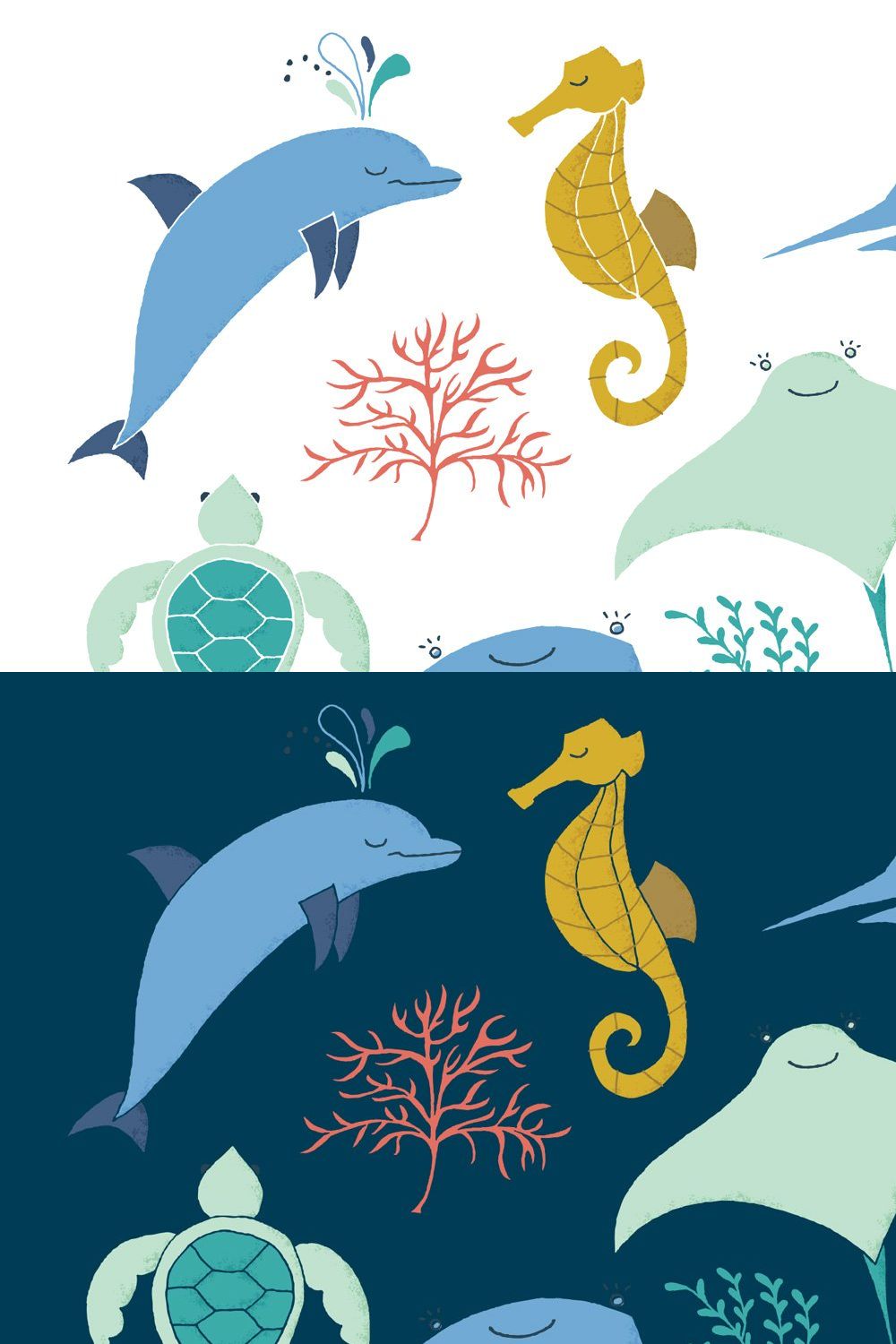 Under the Sea 2: Clip Art pinterest preview image.