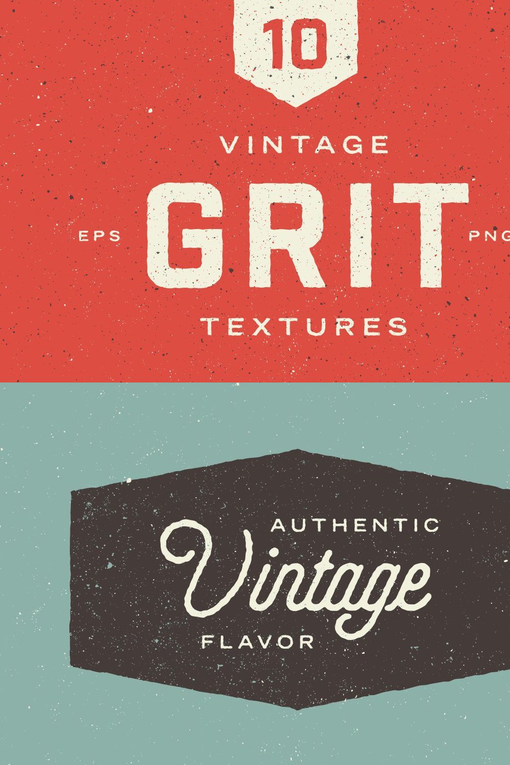 Vintage Grit Textures pinterest preview image.