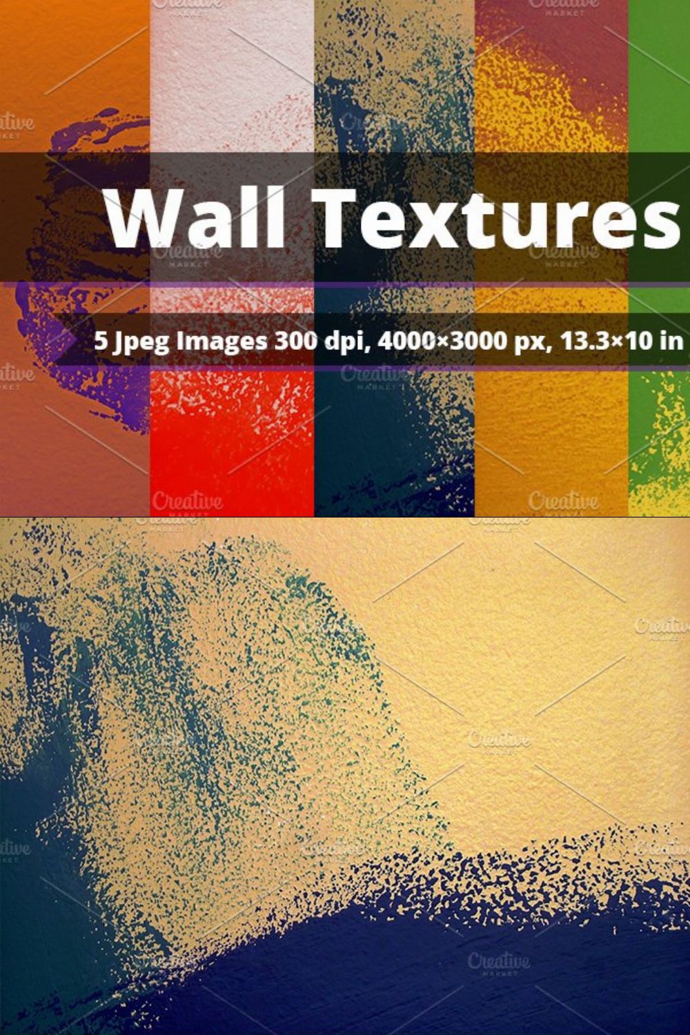 Wall Background Textures pinterest preview image.
