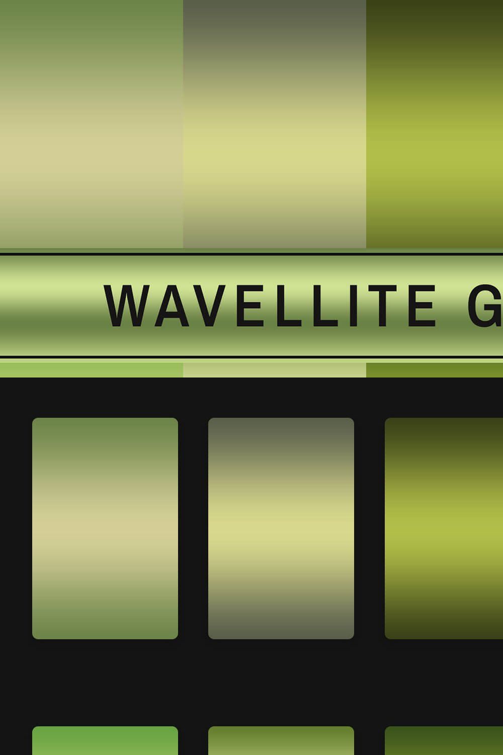 Wavellite Gradients pinterest preview image.