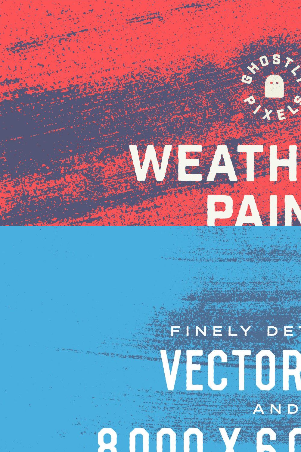 Weathered Paint Textures pinterest preview image.
