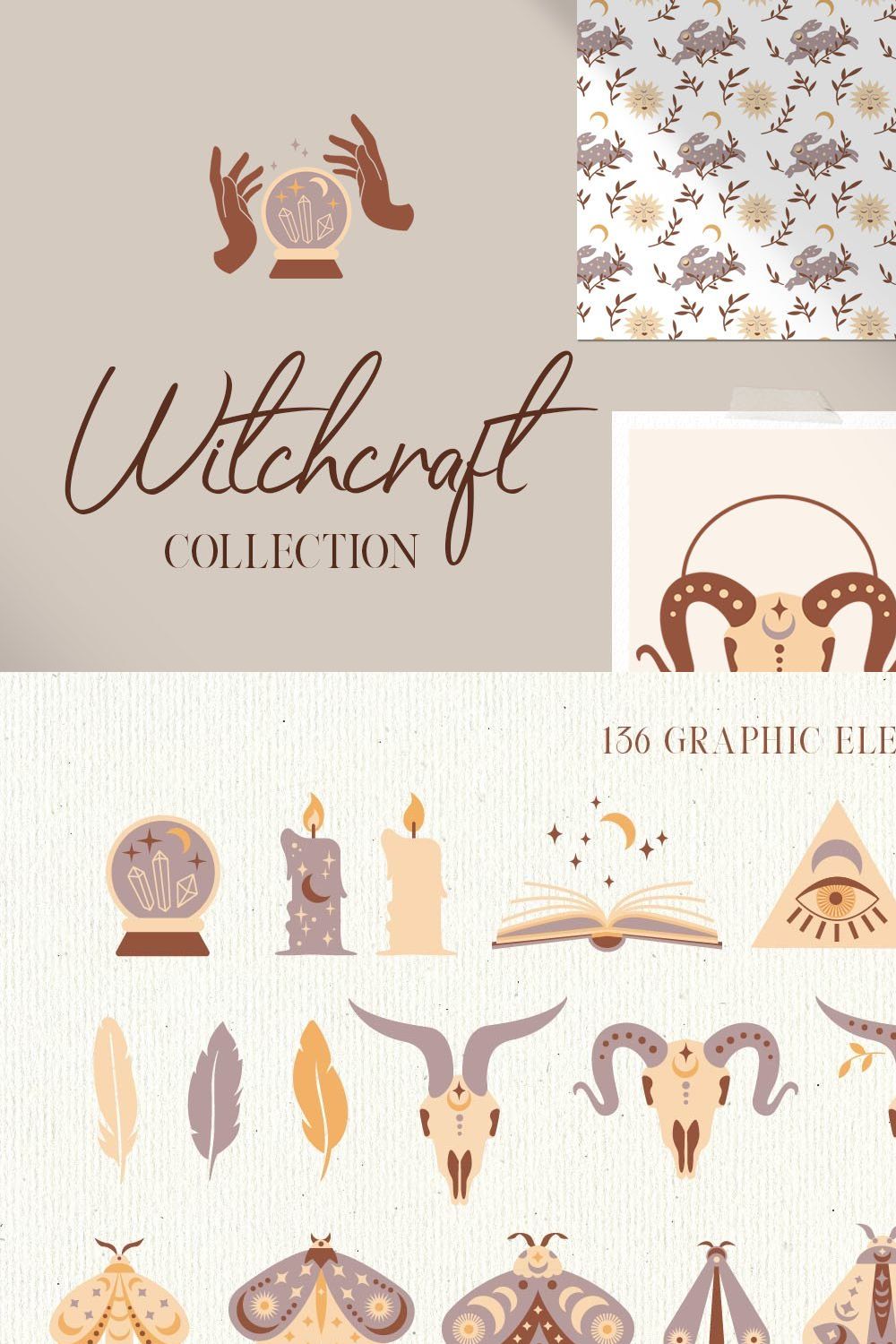 Witchcraft Magic Collection pinterest preview image.