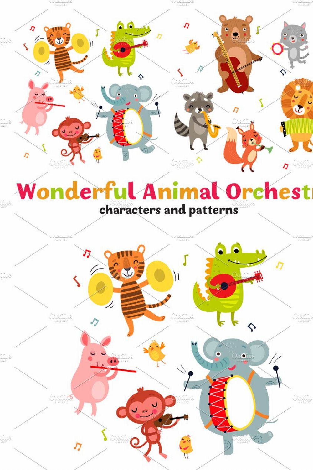 Wonderful Animal Orchestra pinterest preview image.