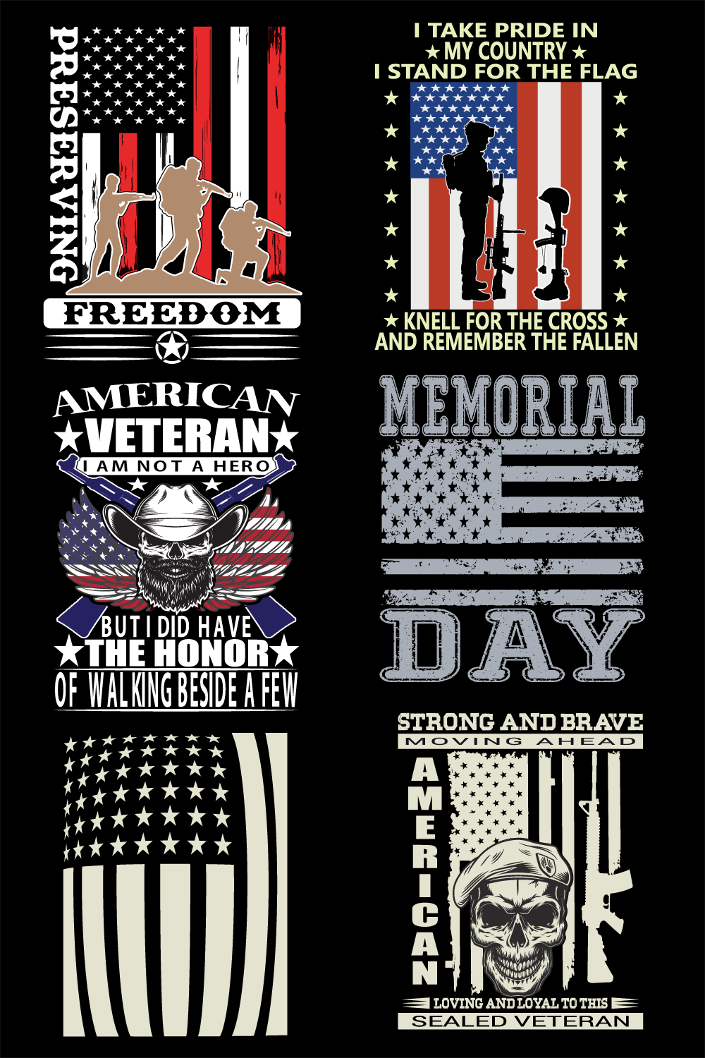 "Celebrate Your Patriotism with Our Stunning Flag T-Shirt Design" pinterest preview image.