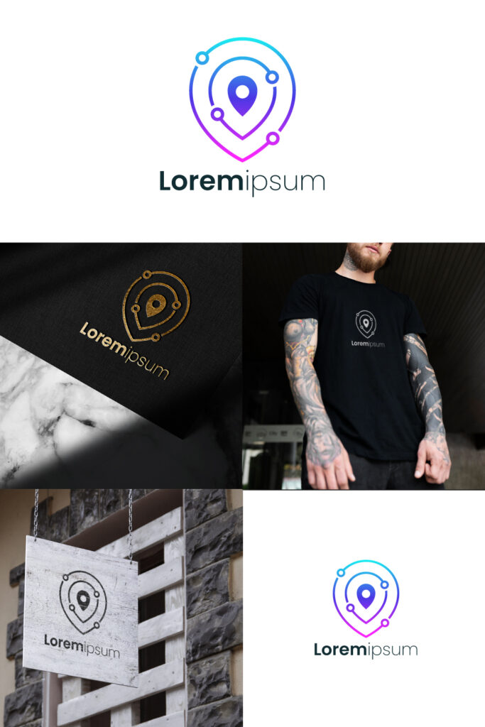 Tech Point Logo - MasterBundles
