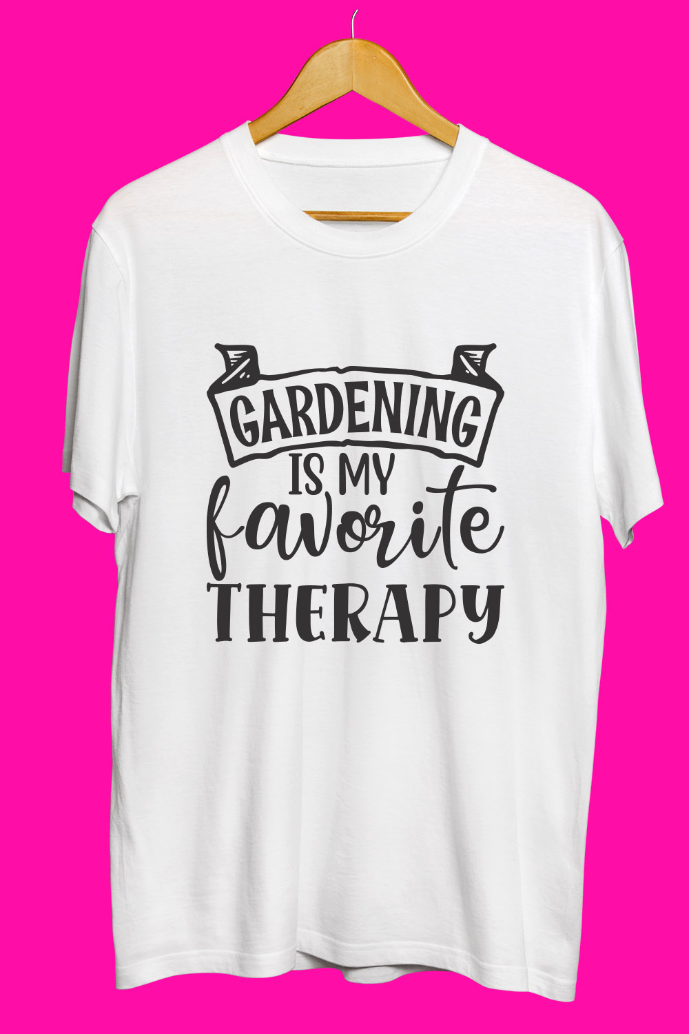 Gardening SVG T Shirt Designs Bundle pinterest preview image.
