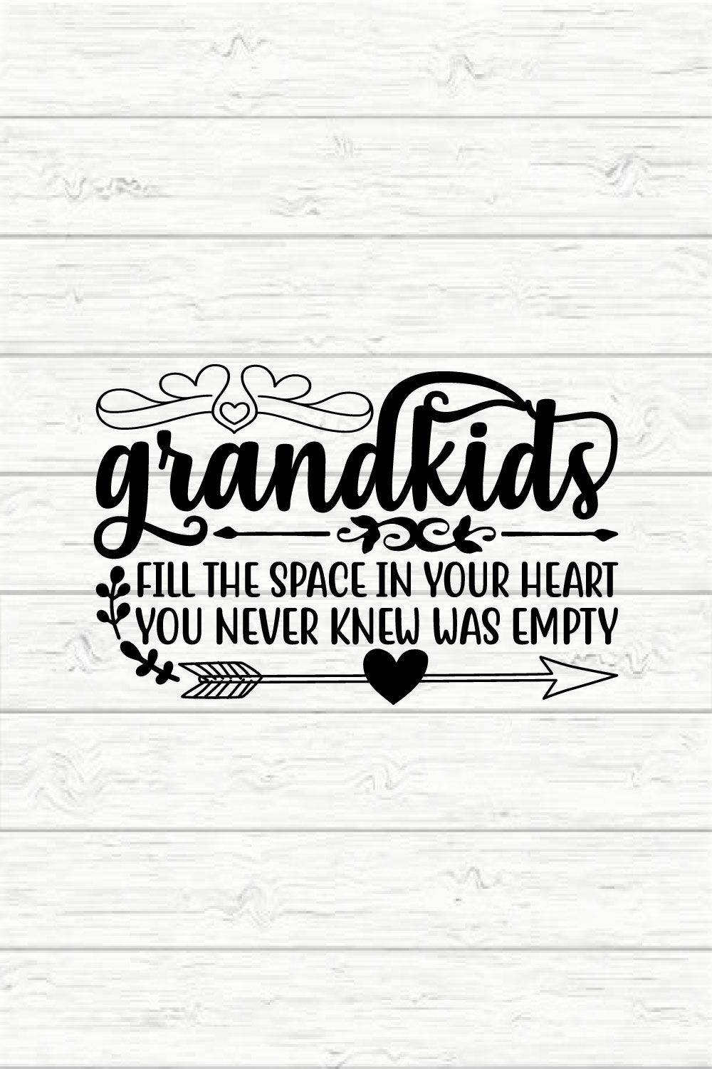 Grandkids Fill The Space In Your Heart You Never Knew Was Empty pinterest preview image.