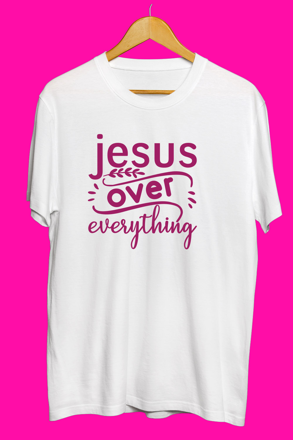 Jesus SVG T Shirt Designs Bundle pinterest preview image.