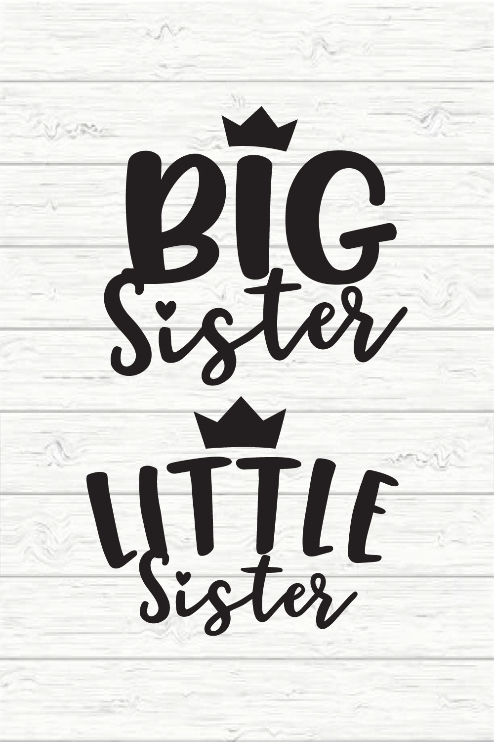 Big Sister Little Sister pinterest preview image.