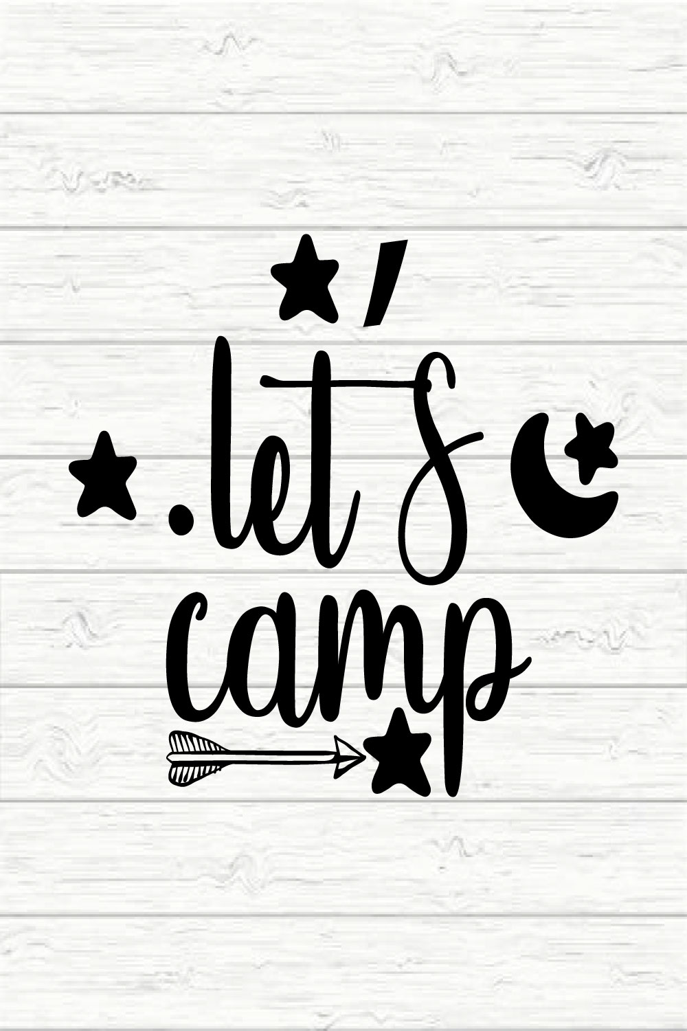 Let's Camp pinterest preview image.