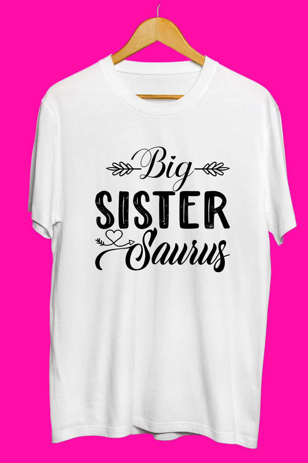 Sister SVG Bundle pinterest preview image.