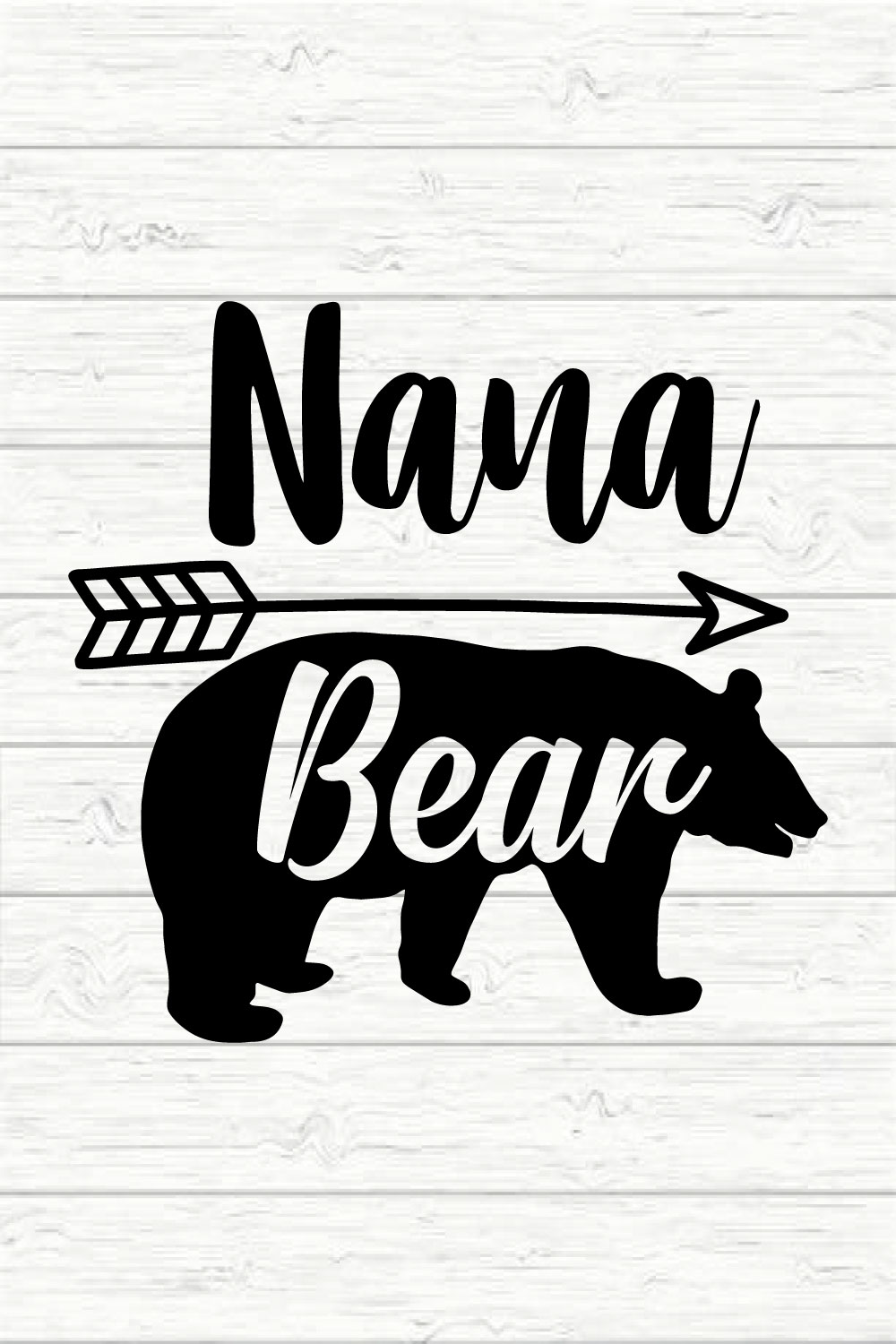 Nana Bear pinterest preview image.