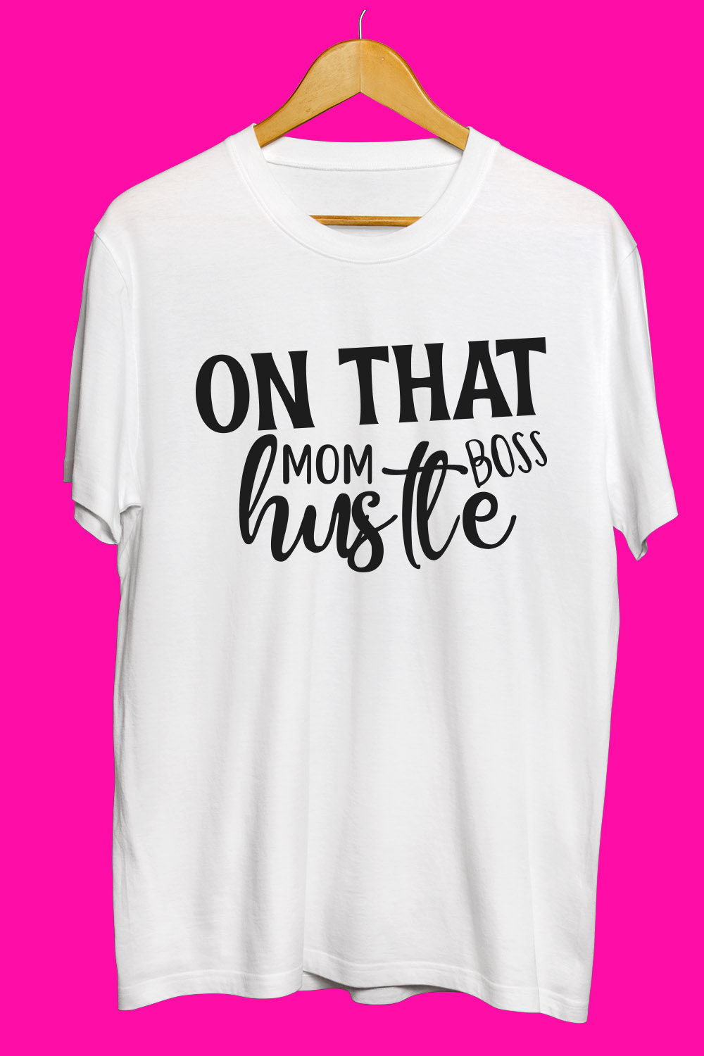 Mom T Shirt Bundle pinterest preview image.