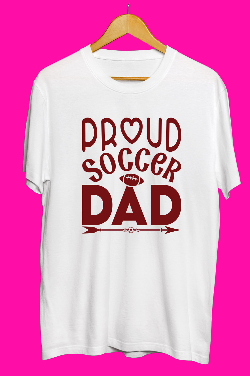 Soccer Day SVG Bundle pinterest preview image.