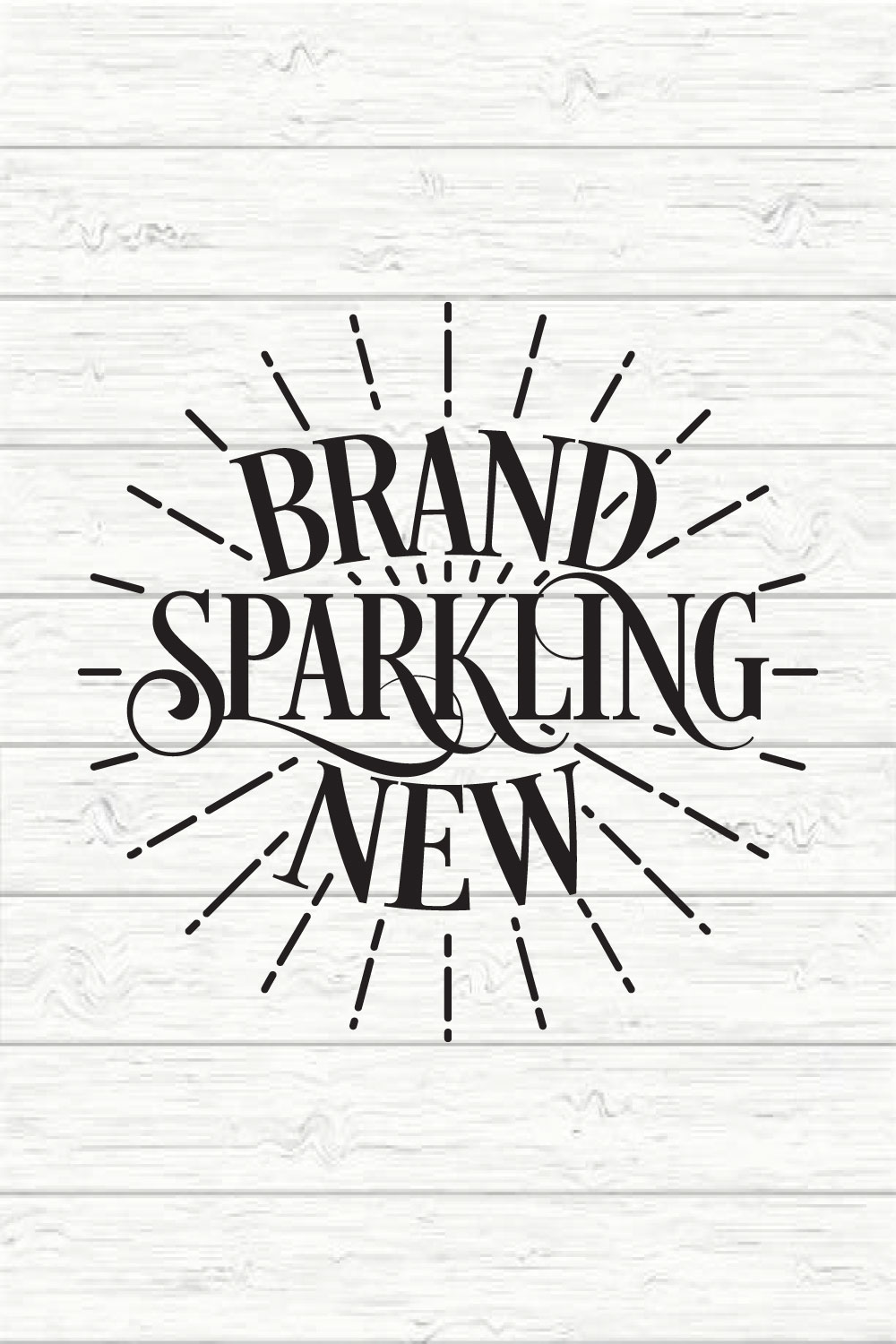 Brand Sparkling New pinterest preview image.