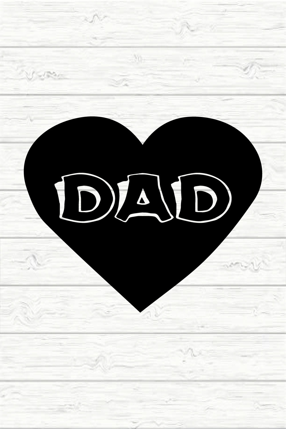 Dad Svg Design pinterest preview image.