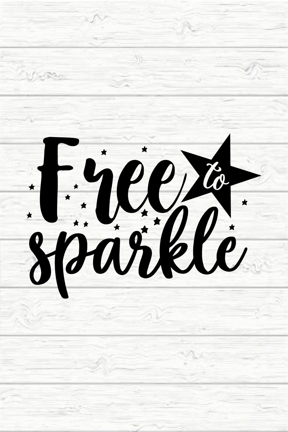 Free To Sparkle pinterest preview image.