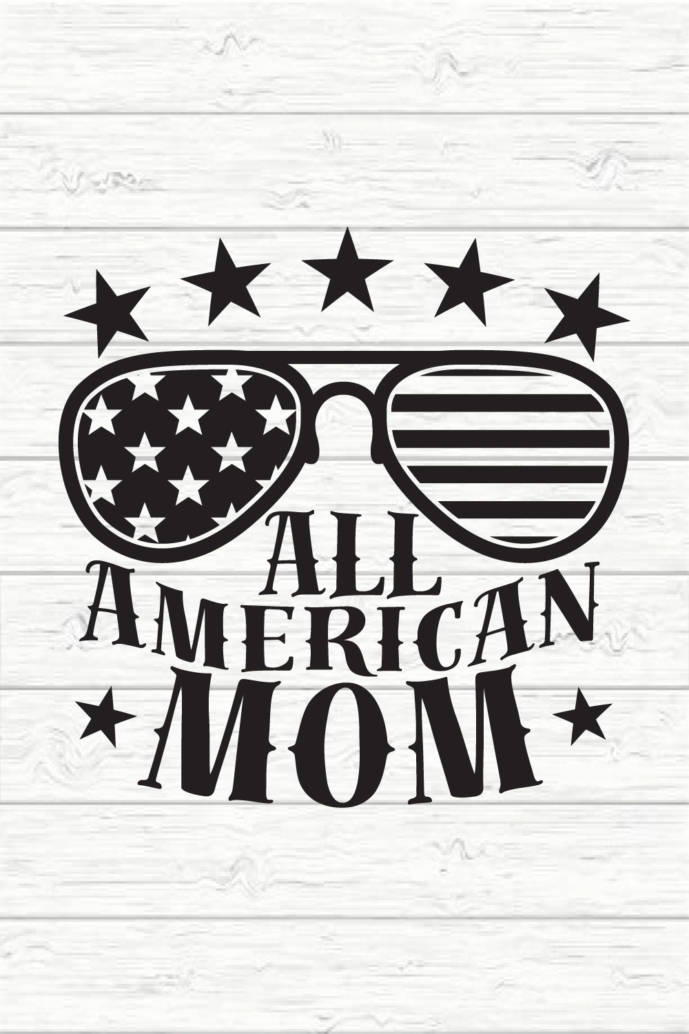 All American Mom pinterest preview image.