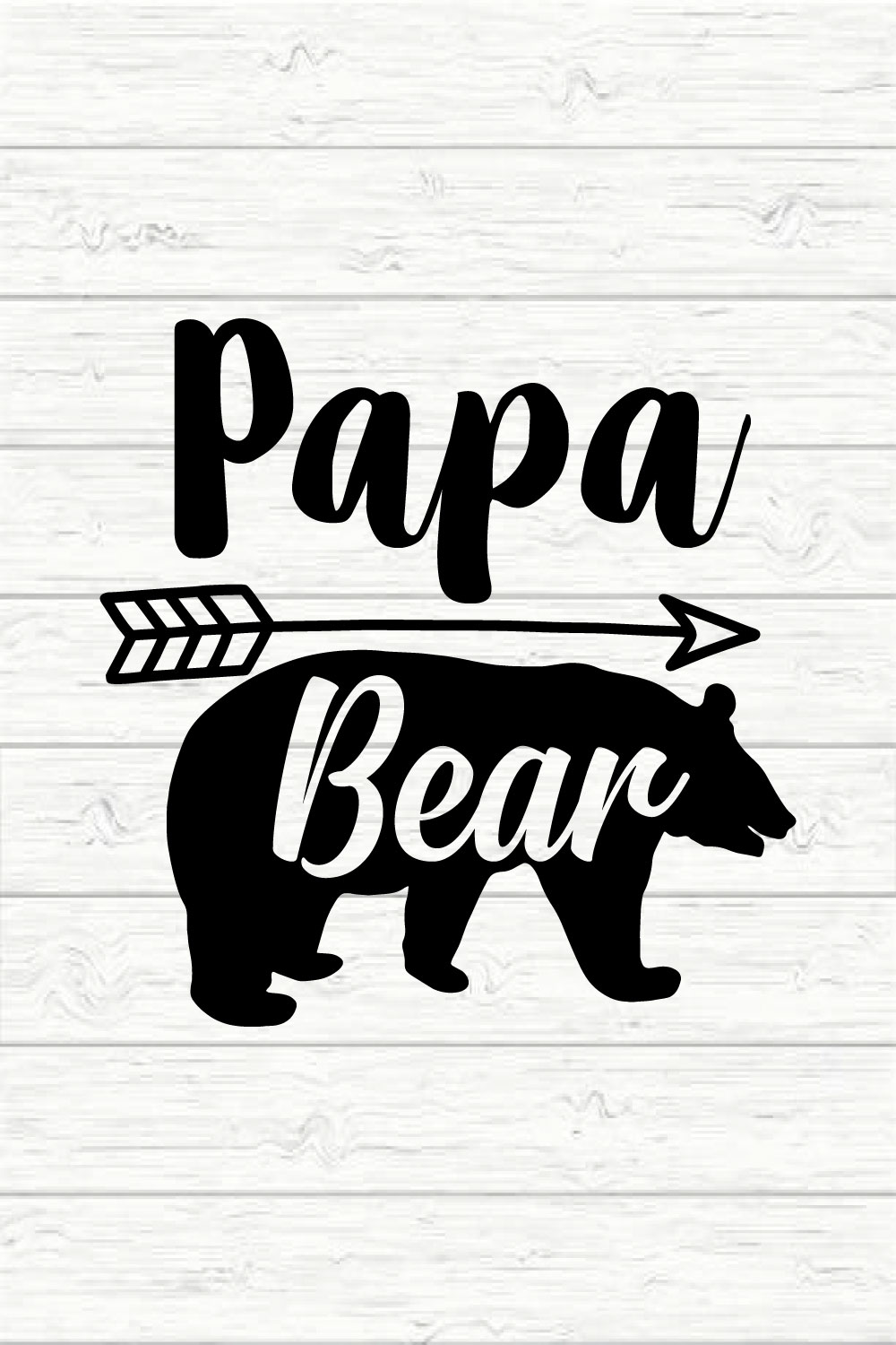 Papa Bear pinterest preview image.