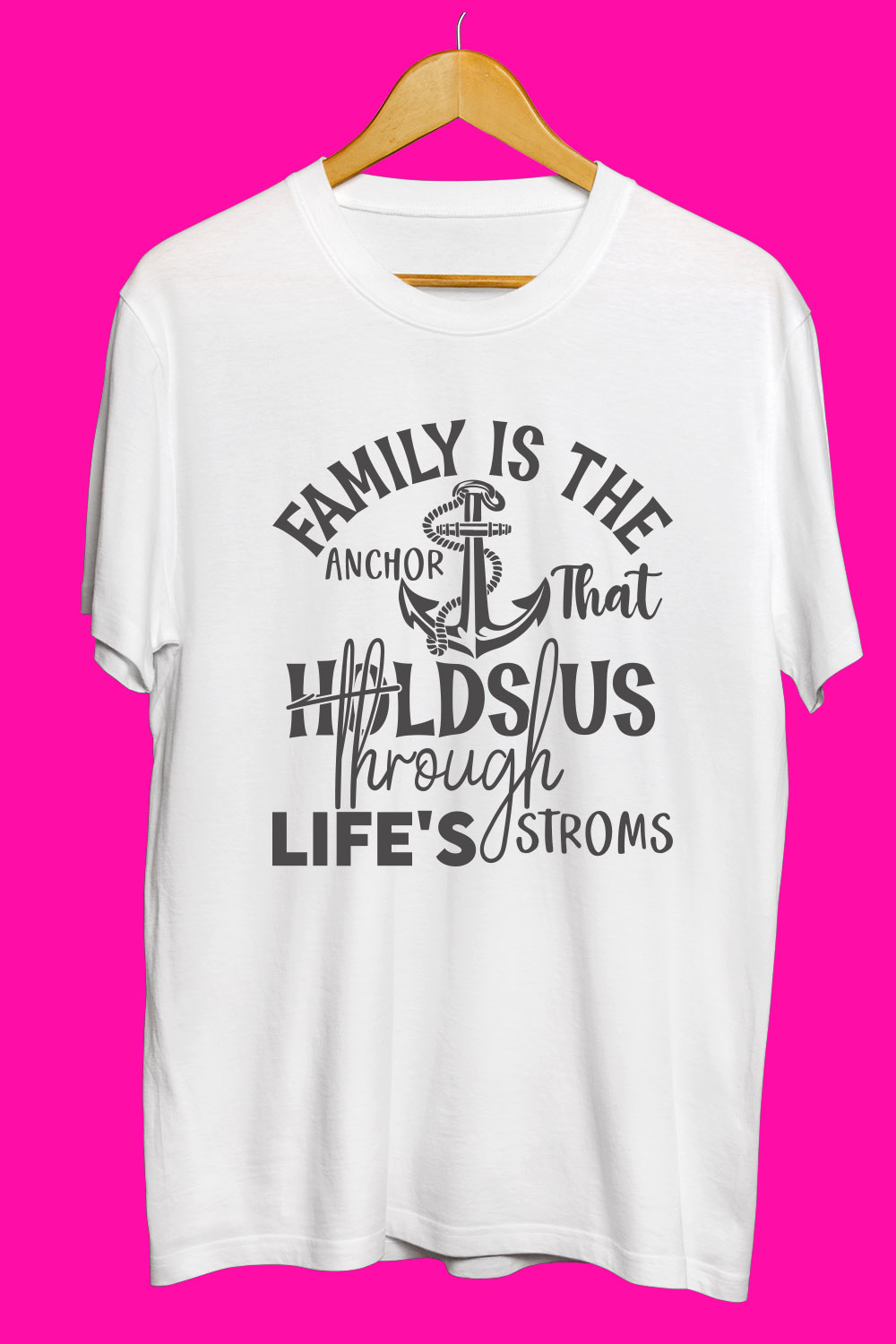 Family SVG T Shirt Designs Bundle pinterest preview image.