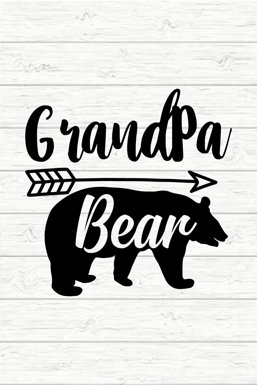 Grandpa Bear pinterest preview image.