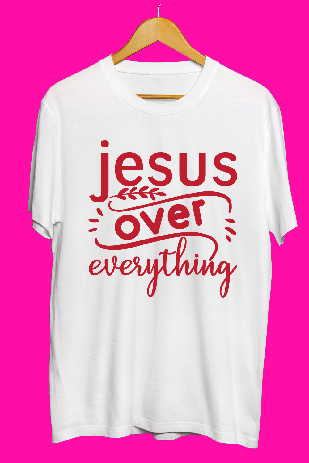 Jesus SVG T Shirt Designs Bundle pinterest preview image.