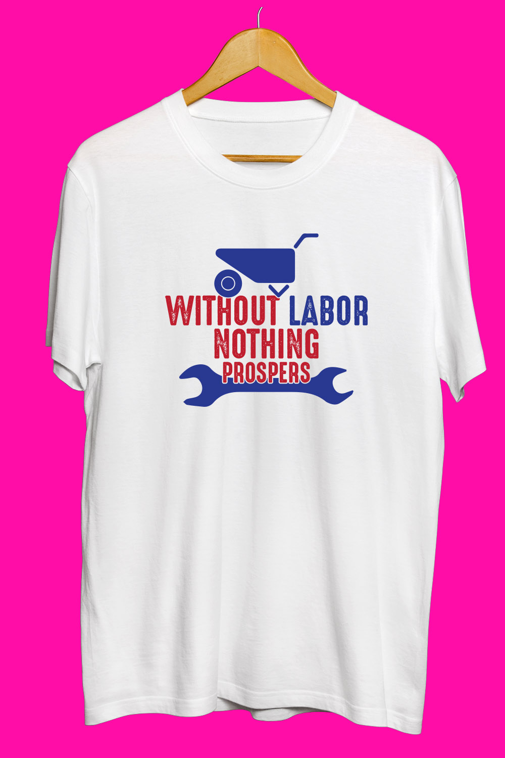 Labor SVG T Shirt Designs Bundle pinterest preview image.