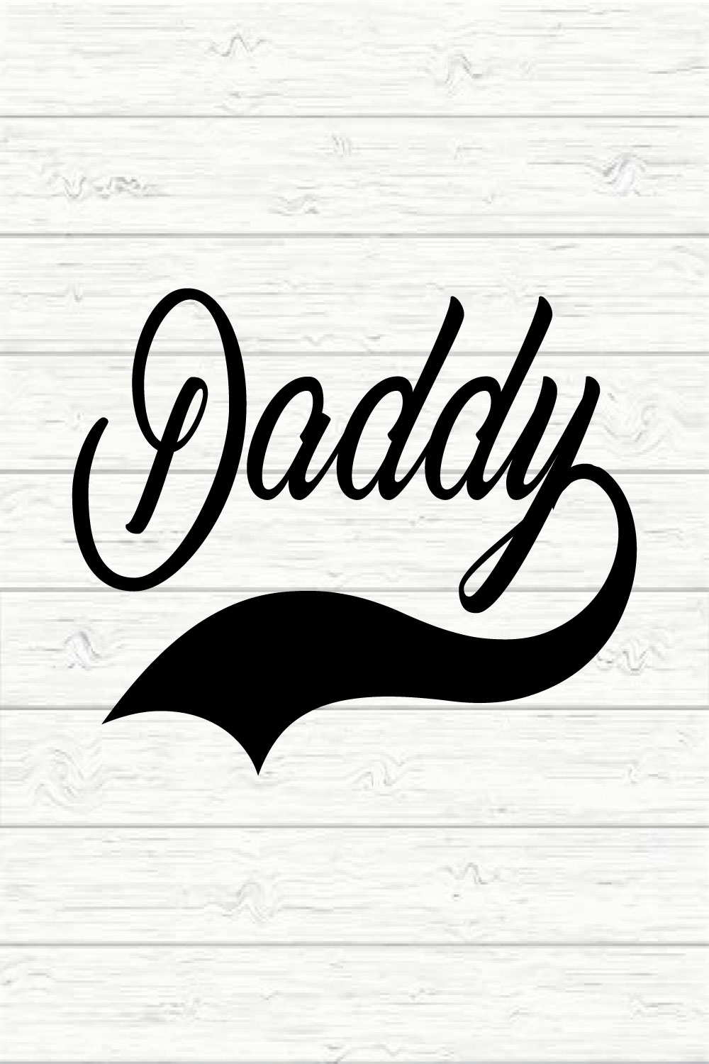 Daddy Svg Design pinterest preview image.