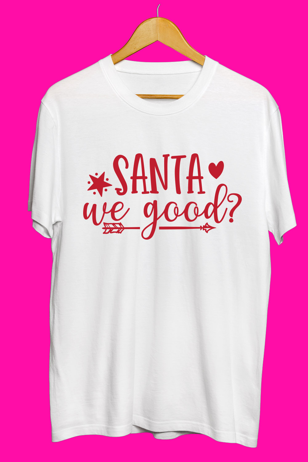 Holiday SVG T Shirt Designs Bundle pinterest preview image.