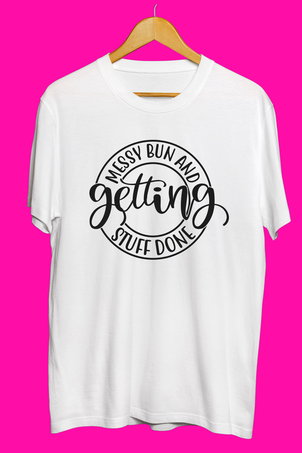 Mom T Shirt Bundle pinterest preview image.