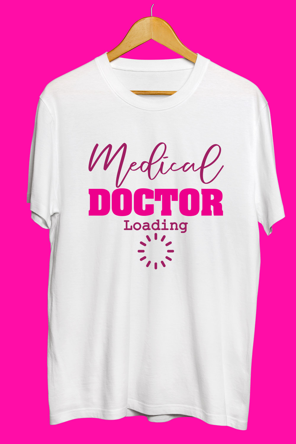 Doctor SVG T Shirt Designs Bundle pinterest preview image.