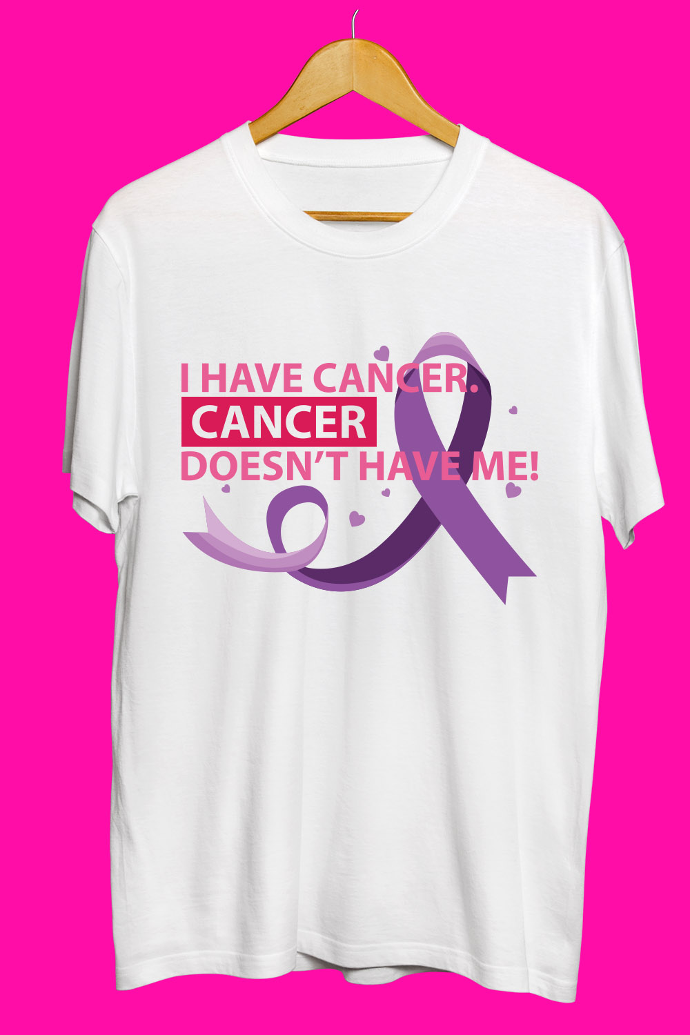 Cancer day SVG Bundle pinterest preview image.