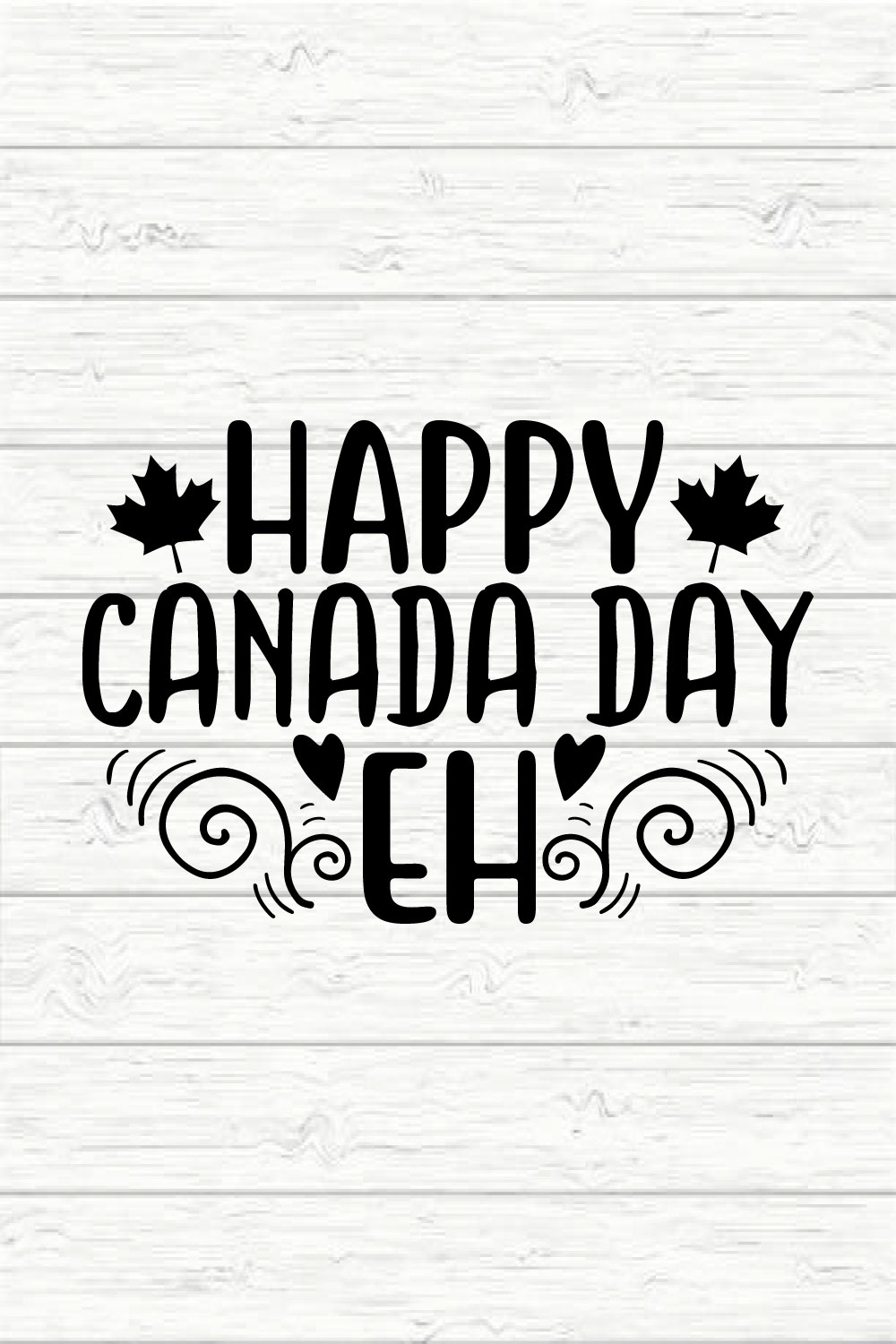 Happy Canada Day eh pinterest preview image.