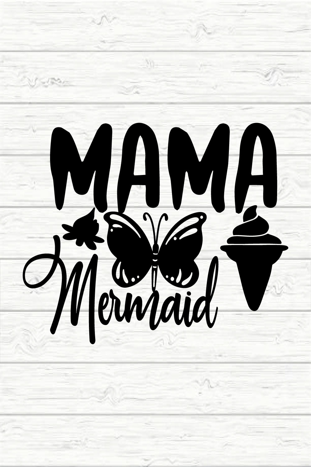 Mama Mermaid pinterest preview image.