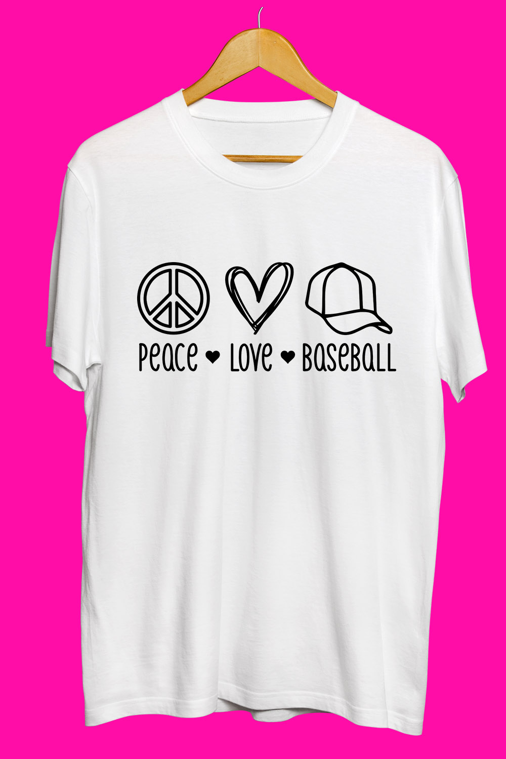 Peace love SVG Bundle pinterest preview image.